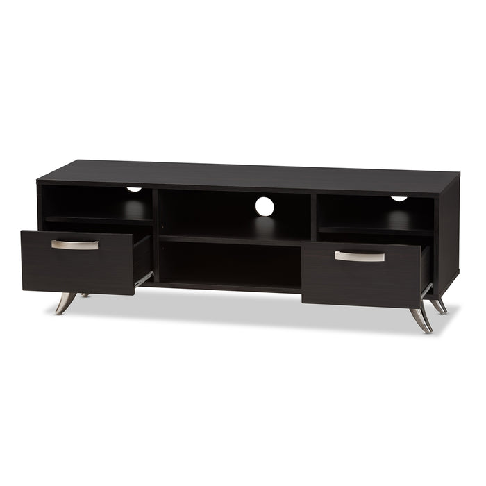 Warwick Contemporary Wood TV Stand