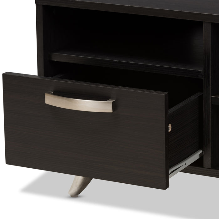 Warwick Contemporary Wood TV Stand