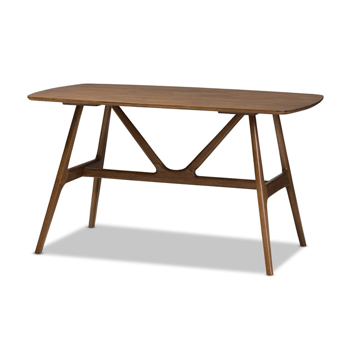 Wyatt Mid-Century Wood (5-Piece) Dining Set