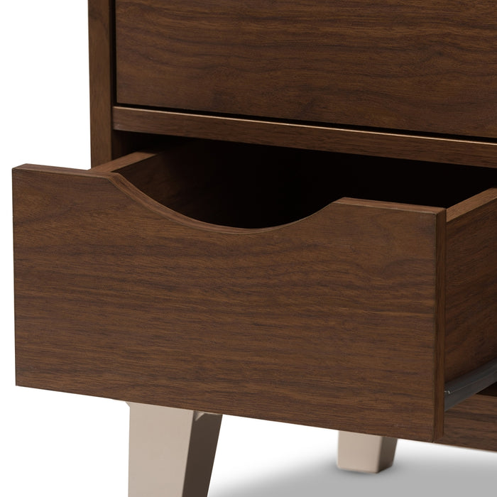 Arielle Contemporary (3-Drawer) Wood Shoe Cabinet