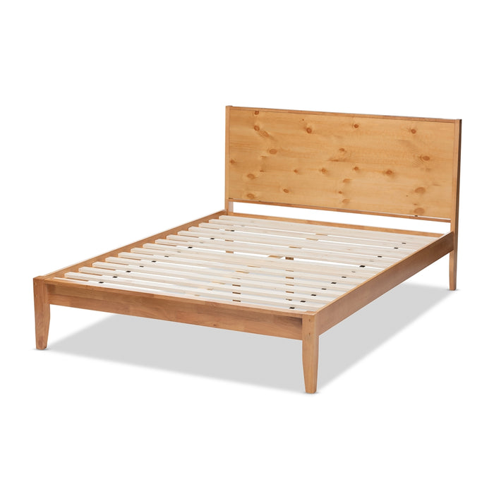 Marana Rustic Wood Platform Bed