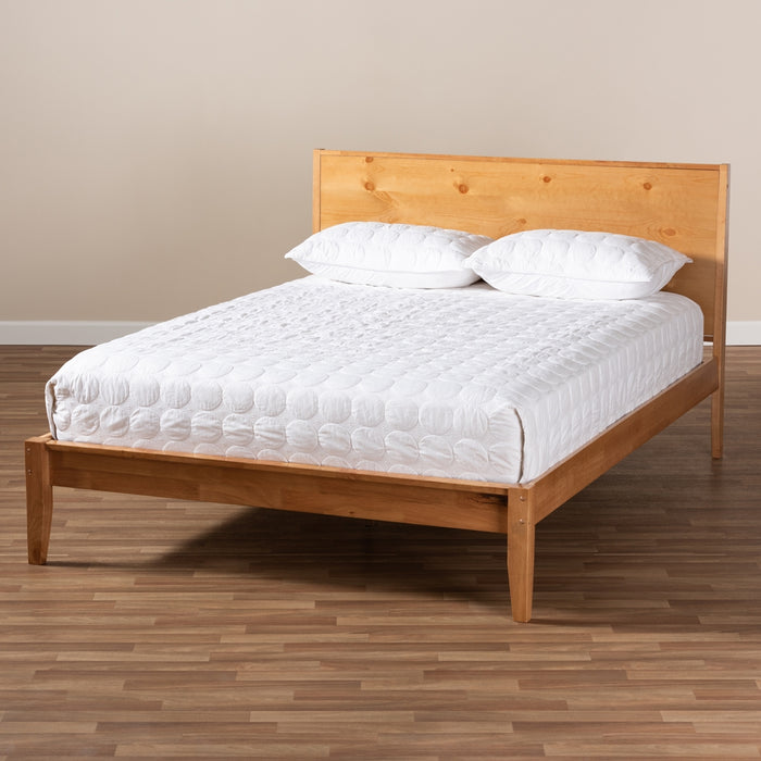 Marana Rustic Wood Platform Bed