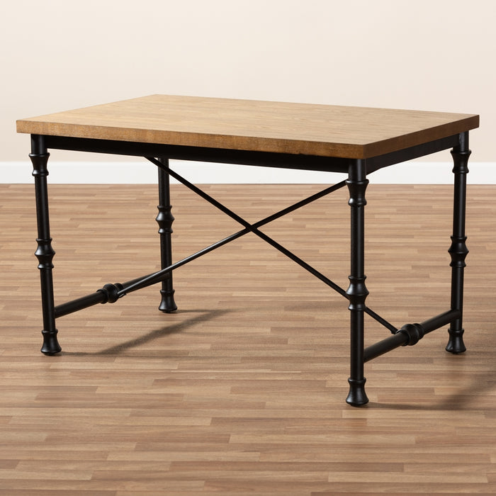 Verdin Industrial Wood & Metal Desk