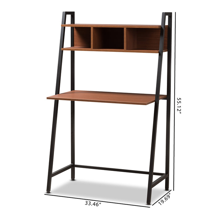 Ethan Industrial Wood and Metal Desk