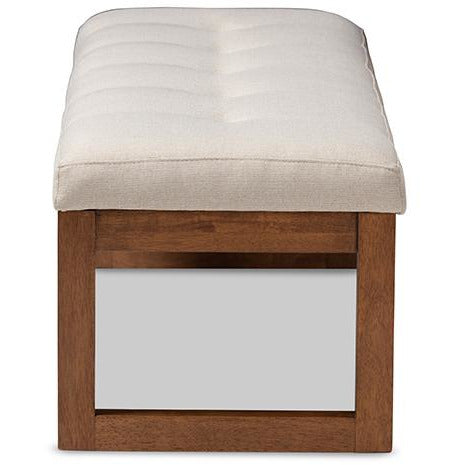 Caramay Contemporary Wood Bench