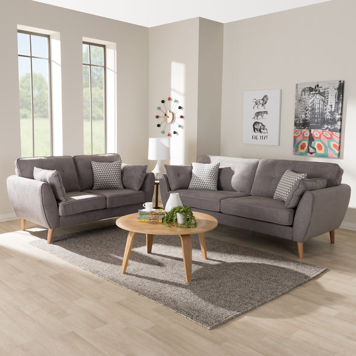 Miranda Mid-Century (2-Piece) Living Room Set