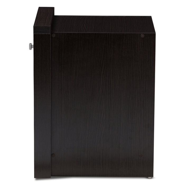 Danette Contemporary (1-Drawer) Wood Nightstand