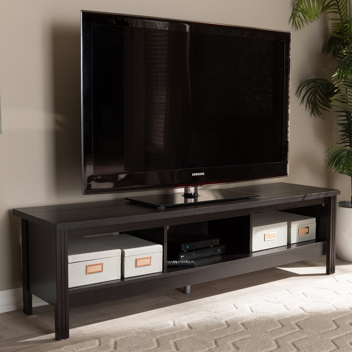 Callie Contemporary Wood TV Stand