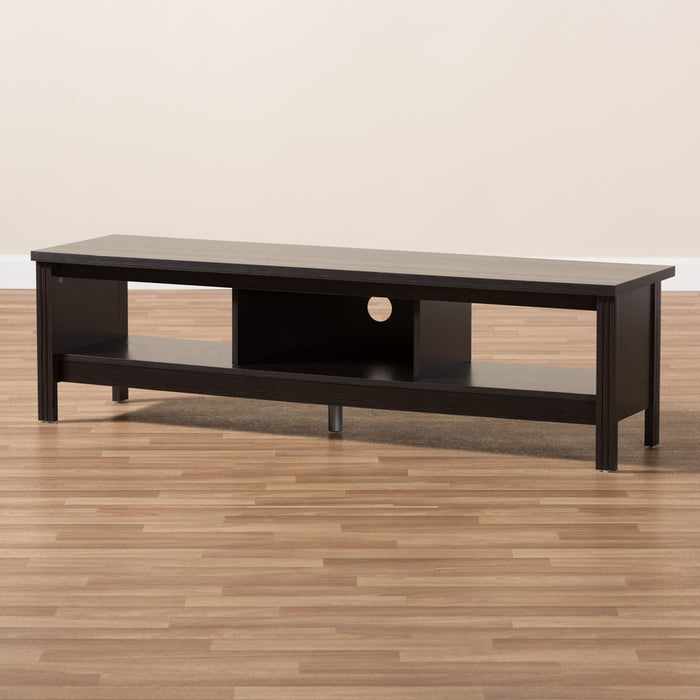 Callie Contemporary Wood TV Stand