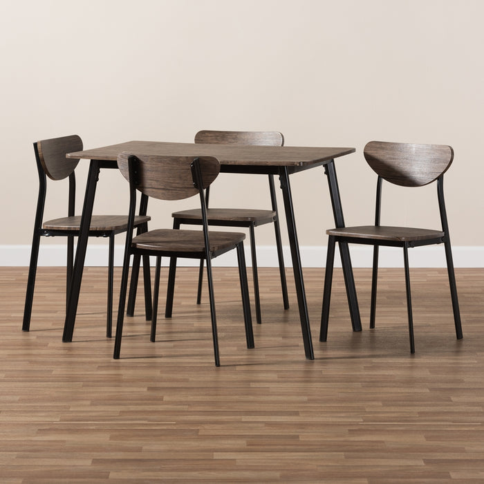 Ornette Mid-Century (5-Piece) Dining Set