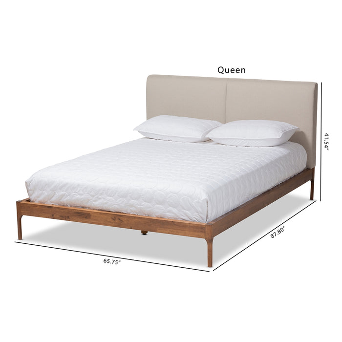 Aveneil Mid-Century Platform Bed