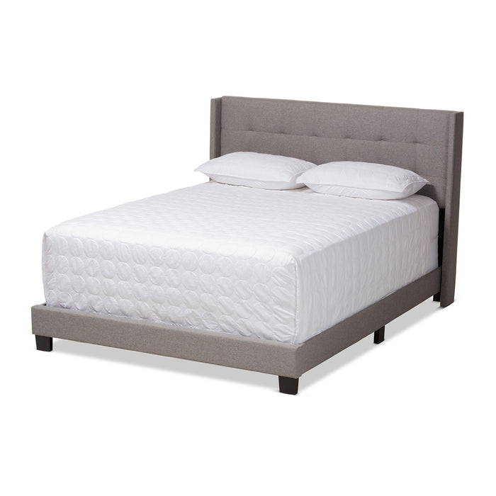 Lisette Contemporary Platform Bed