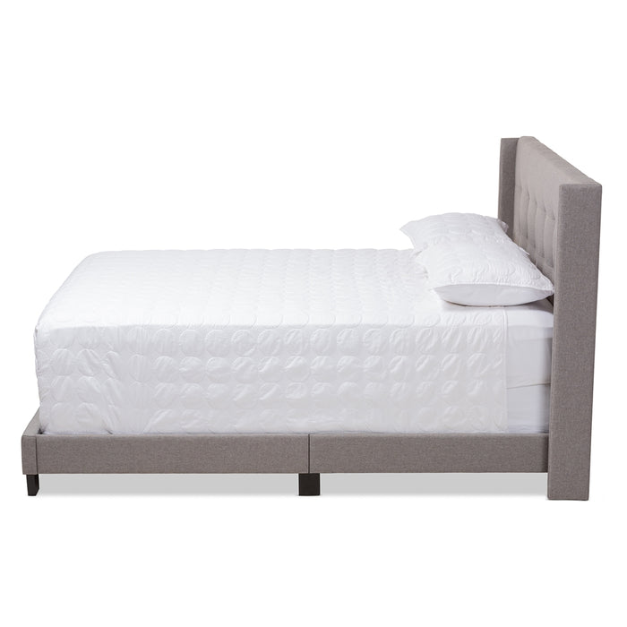 Lisette Contemporary Platform Bed