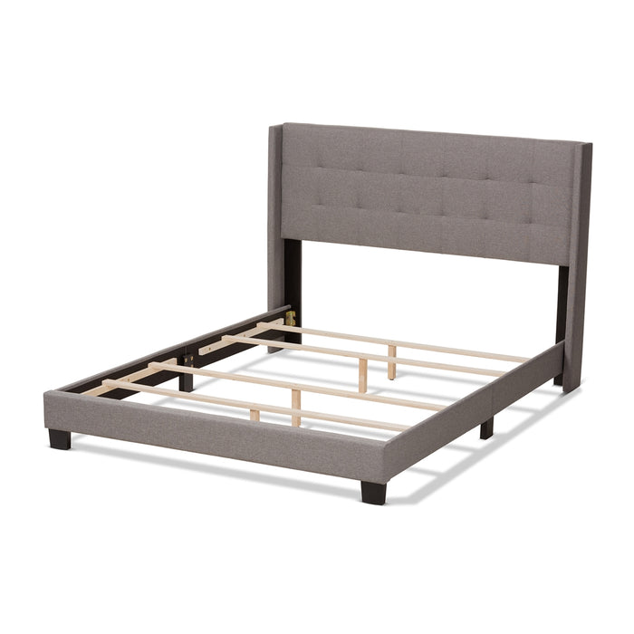 Lisette Contemporary Platform Bed