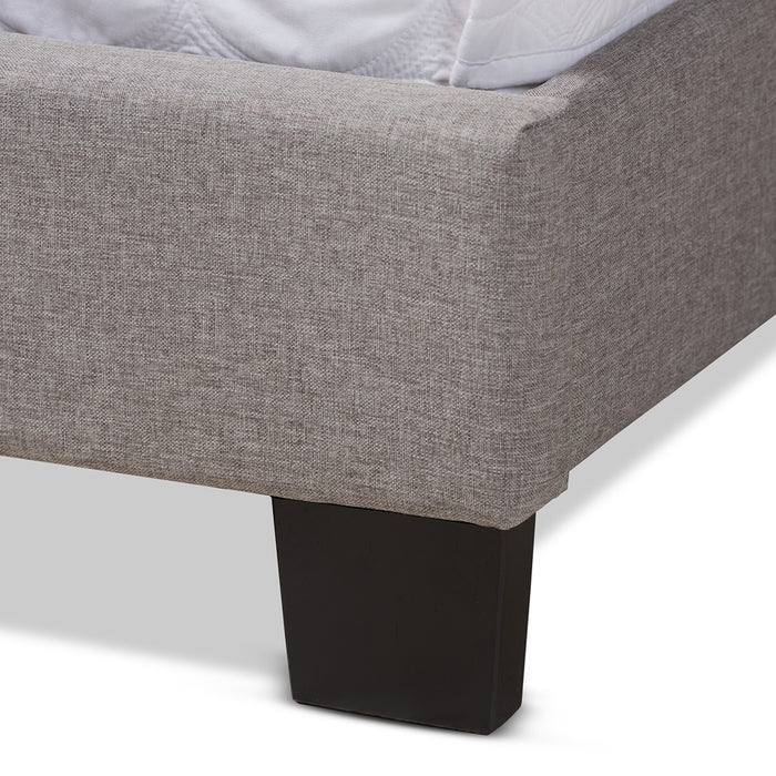 Lisette Contemporary Platform Bed