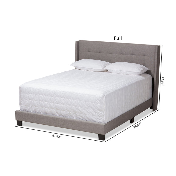 Lisette Contemporary Platform Bed