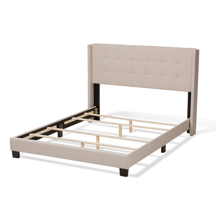 Lisette Contemporary Platform Bed