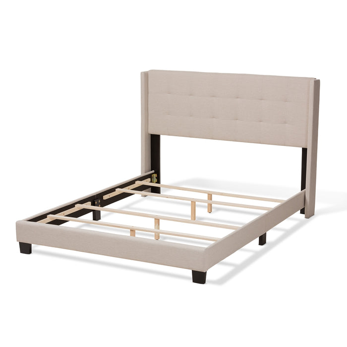 Lisette Contemporary Platform Bed