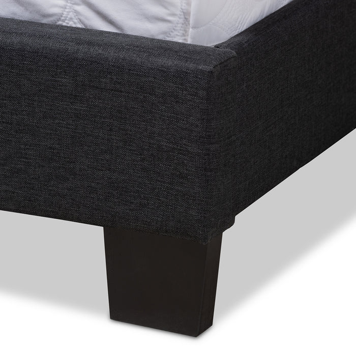Lisette Contemporary Platform Bed