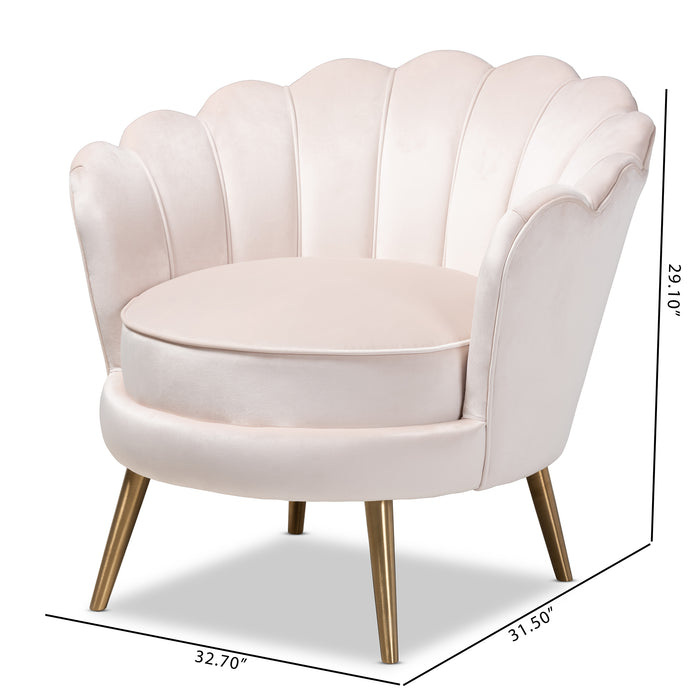 Cosette Glamour Accent Chair