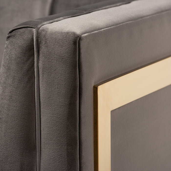 Ambra Glamour Tufted Armchair