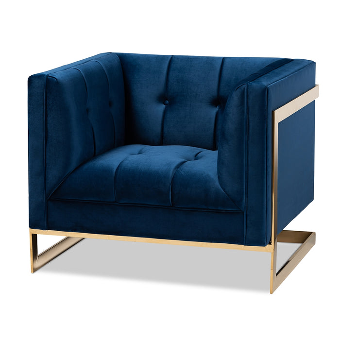 Ambra Glamour Tufted Armchair