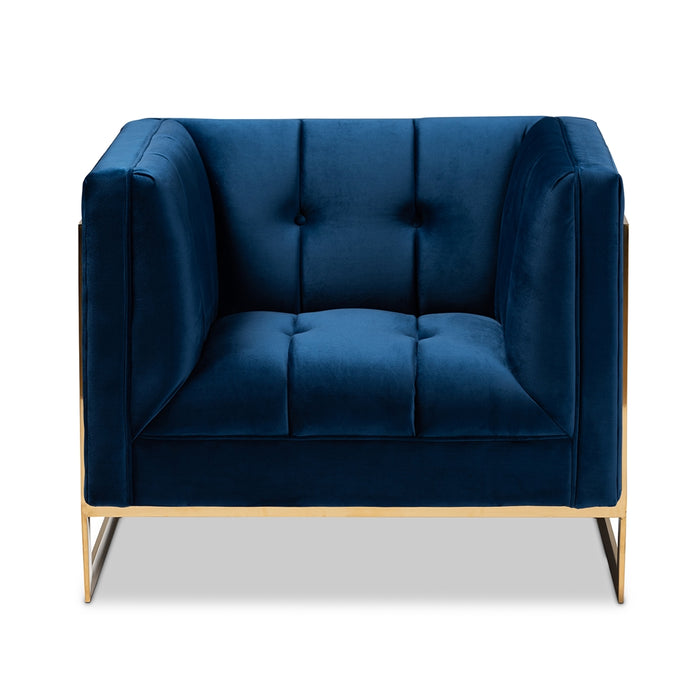 Ambra Glamour Tufted Armchair