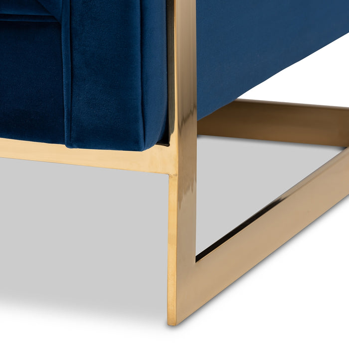 Ambra Glamour Tufted Armchair