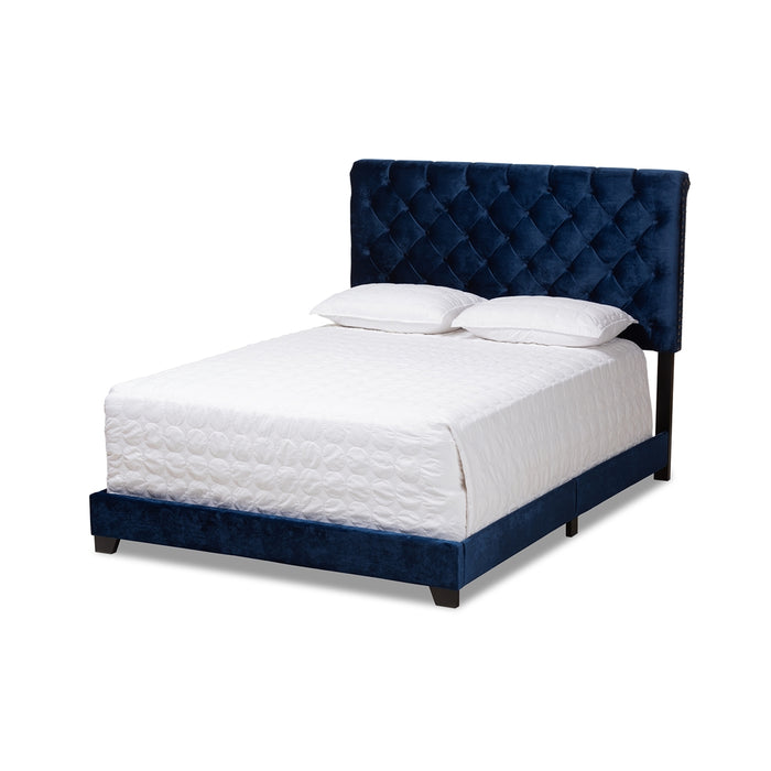 Candace Glam Wood Bed