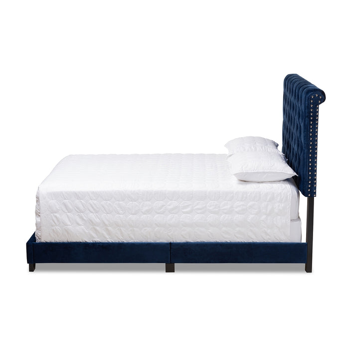 Candace Glam Wood Bed