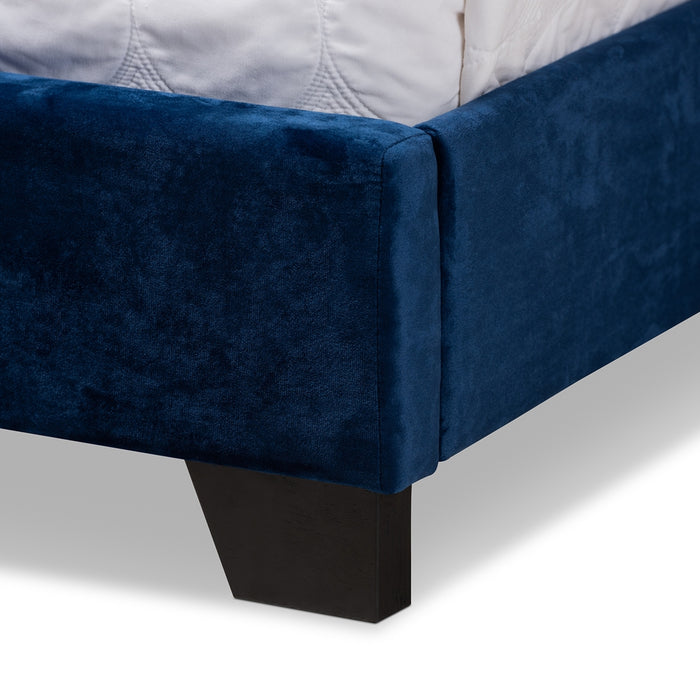 Candace Glam Wood Bed
