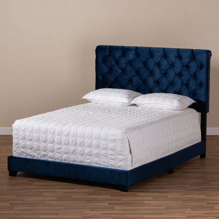 Candace Glam Wood Bed