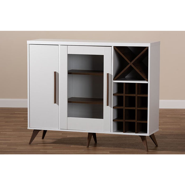 Pietro Mid-Century Wine Cabinet