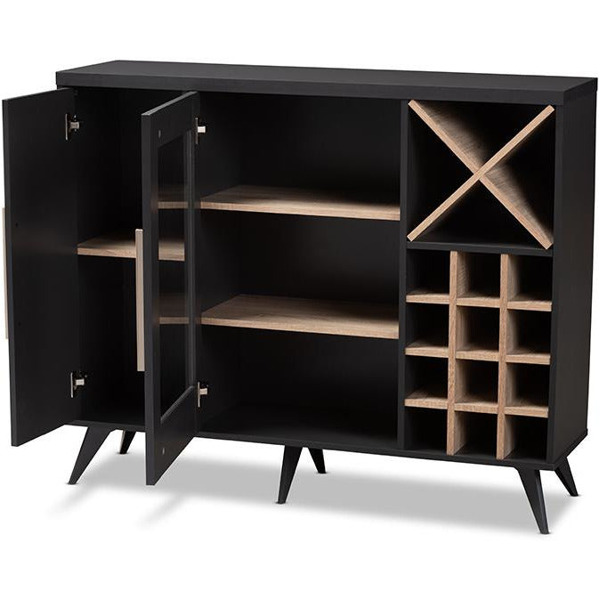 Pietro Mid-Century Wine Cabinet