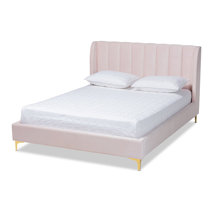 Saverio Glamour Platform Bed
