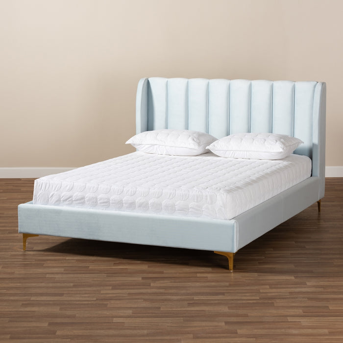 Saverio Glamour Platform Bed
