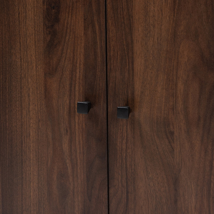Rossin Contemporary (2-Door) Wood Shoe Cabinet