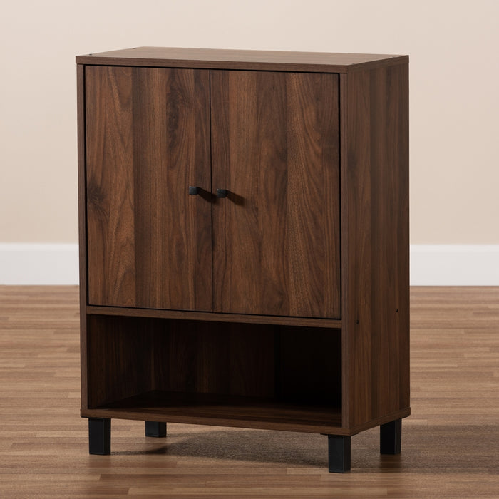 Rossin Contemporary (2-Door) Wood Shoe Cabinet
