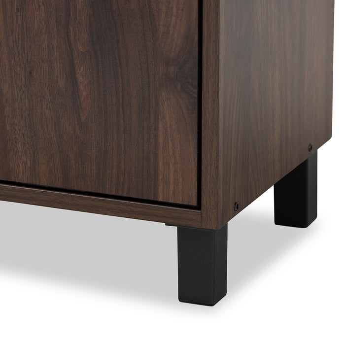 Rossin Contemporary (2-Door) Wood Shoe Cabinet
