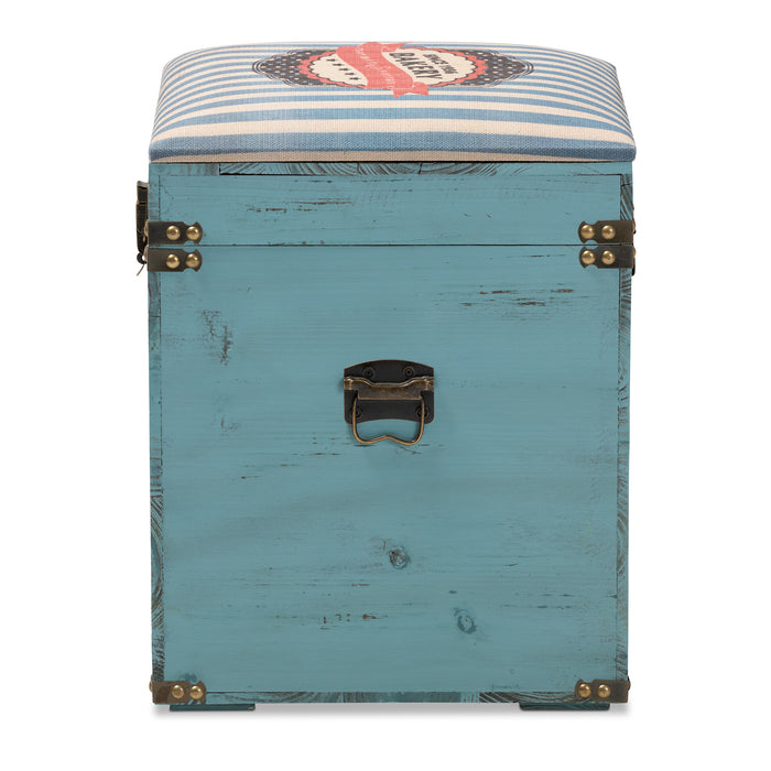 Caye Vintage Storage Ottoman