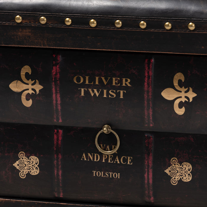 Charlier Rustic Storage Ottoman