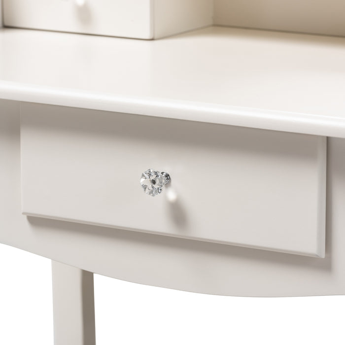 Veronique French Provincial (2-Piece) Wood Bedroom Vanity Set