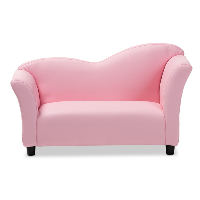 Felice Modern (2-Seater) Wood Loveseat