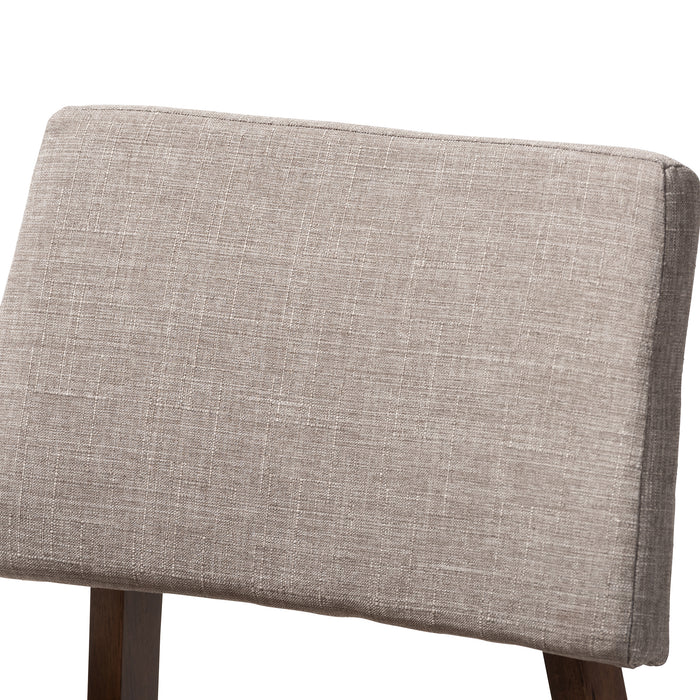 Colton Mid-Century (Set of 2) Wood Bar Stools