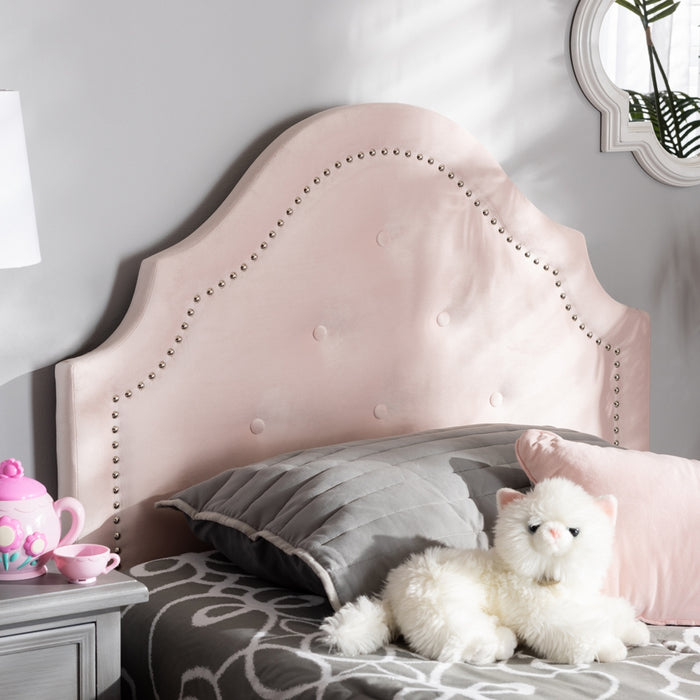 Cora Contemporary  Wood Headboard