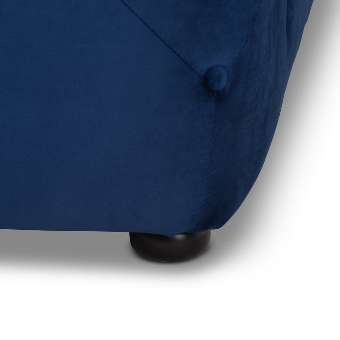 Calvetti Contemporary Tufted Cocktail Ottoman
