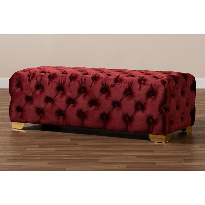 Avara Glamour Bench Ottoman