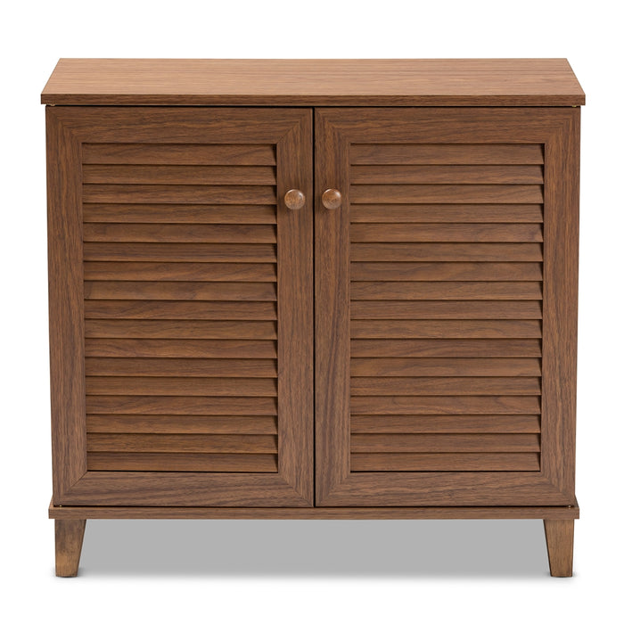 Coolidge Contemporary Wood Shoe Cabinet