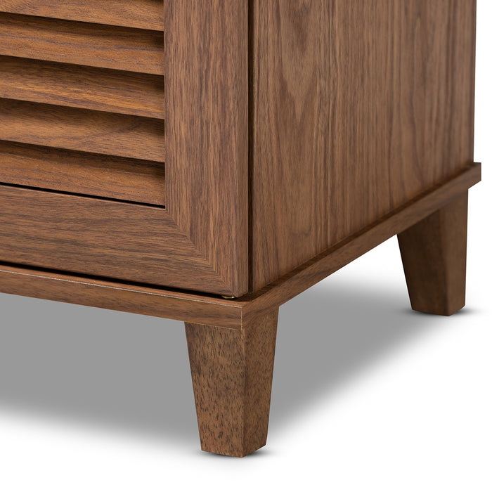 Coolidge Contemporary (8-Shelf) Wood Shoe Cabinet