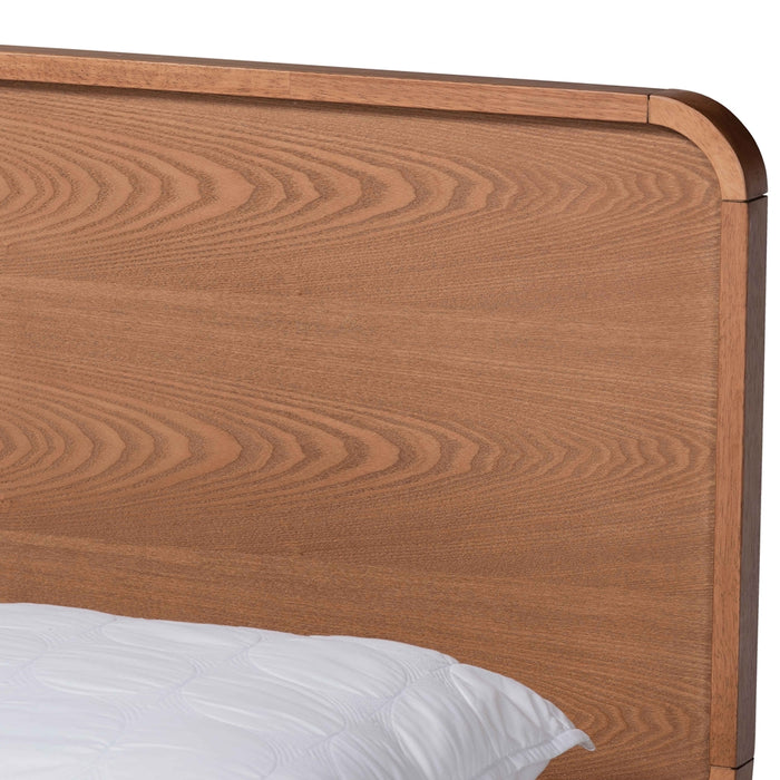 Eleni Modern Wood Platform Storage Bed